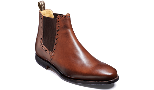 Hawkin Dark Walnut Calf Barker Shoes UK