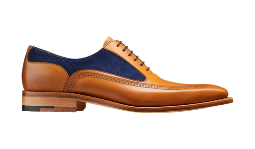 Harding - Cedar Calf / Blue Suede