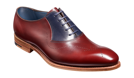 Harry - Cherry / Navy Calf