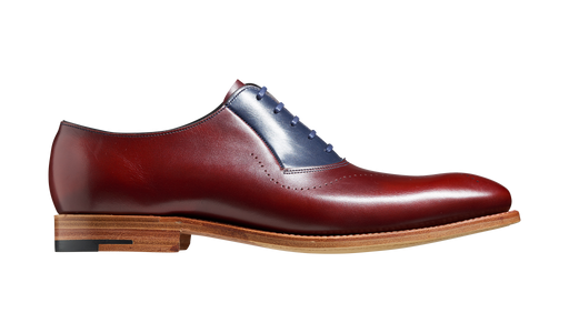 Harry - Cherry / Navy Calf