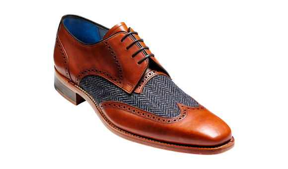 Jackson - Cedar Calf / Blue Tweed