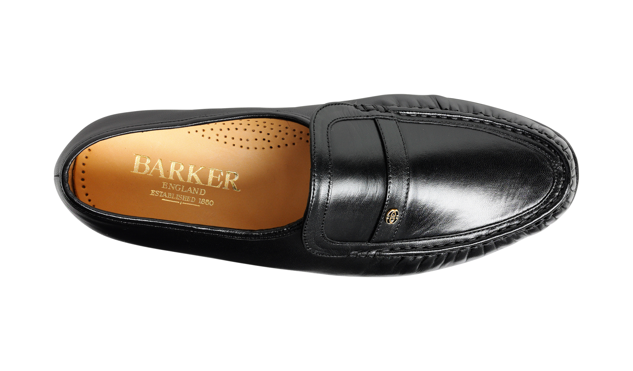 Jefferson Black Loafer For Men s Barker Shoes UK
