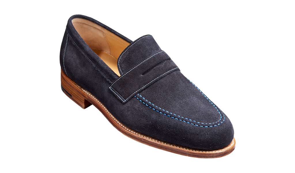 Jevington - Navy Suede
