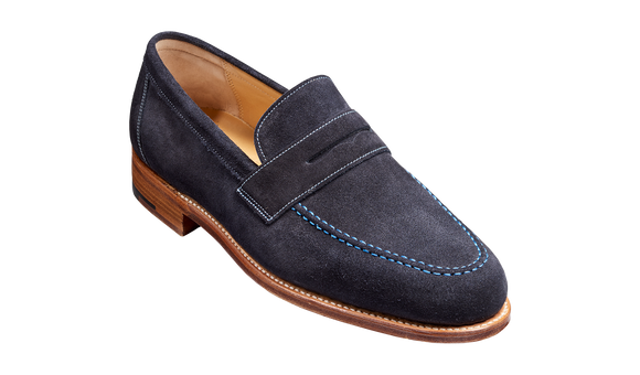 Jevington - Navy Suede