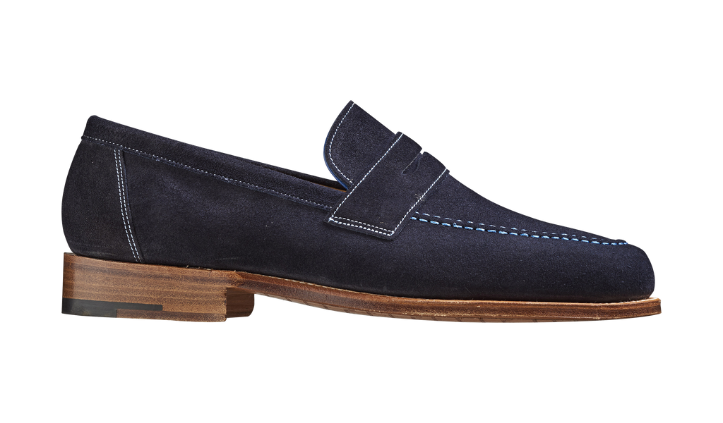 Jevington - Navy Suede