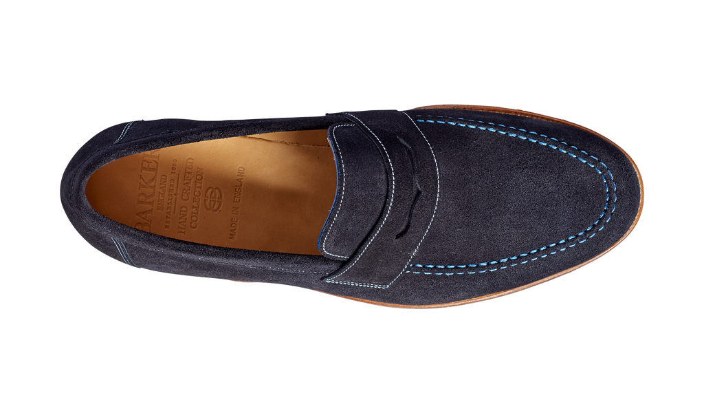 Jevington - Navy Suede