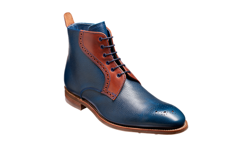 Jude - Navy Grain / Rosewood Calf
