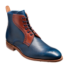 Jude - Navy Grain / Rosewood Calf