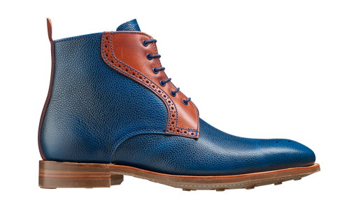 Jude - Navy Grain / Rosewood Calf