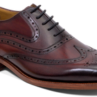 Liffey - Hand Brushed Burgundy