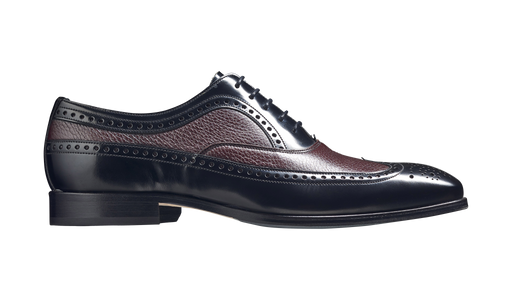Lamport - Burgundy Deerskin / Black Hi-Shine