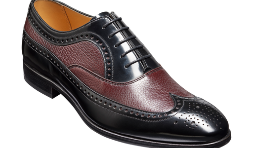 Lamport - Burgundy Deerskin / Black Hi-Shine