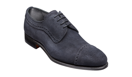 Larne - Navy Suede