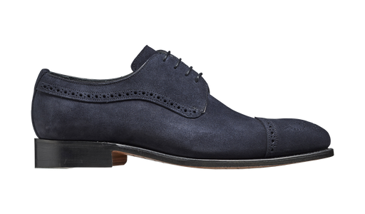 Larne - Navy Suede