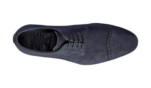Larne - Navy Suede