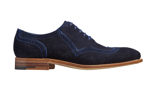 Lazarus - Navy / Blue Cut Through Suede