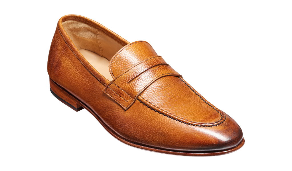 Ledley - Cedar Grain | Mens Loafer | Barker Shoes UK