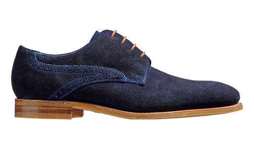 Mason - Navy Cut Through Suede
