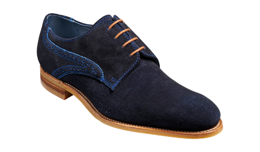 Mason - Navy Cut Through Suede