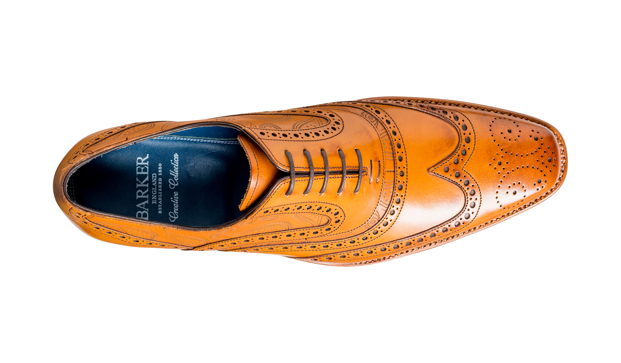 Paisley brogues sales