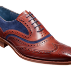 McClean - Rosewood Calf / Navy Suede (Factory Second)