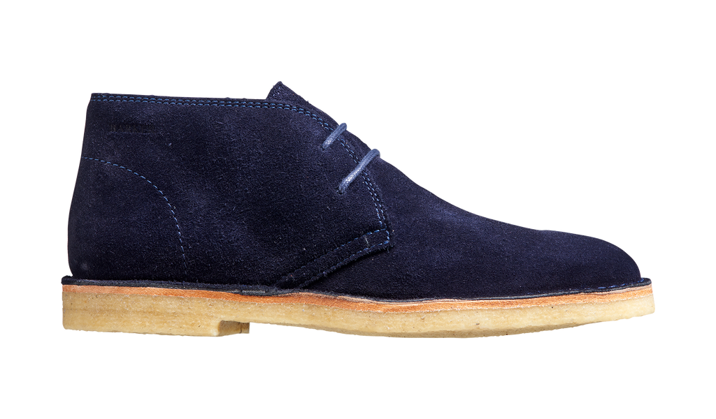 Monty - Navy Suede