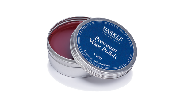 Premium Wax Polish Burgundy Barker Shoes UK