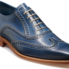 Spencer - Navy / Grey Hand Painted