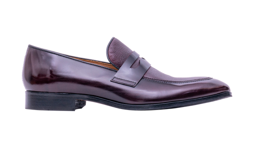 Dark 2025 burgundy loafers