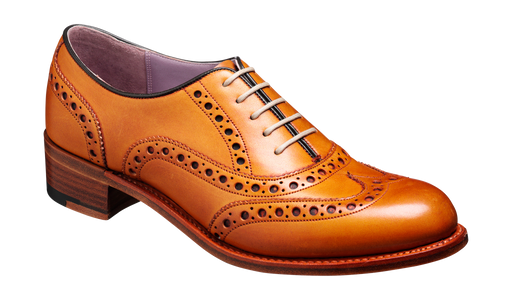 Sloane Cedar Calf Womens Brogue Barker Shoes UK