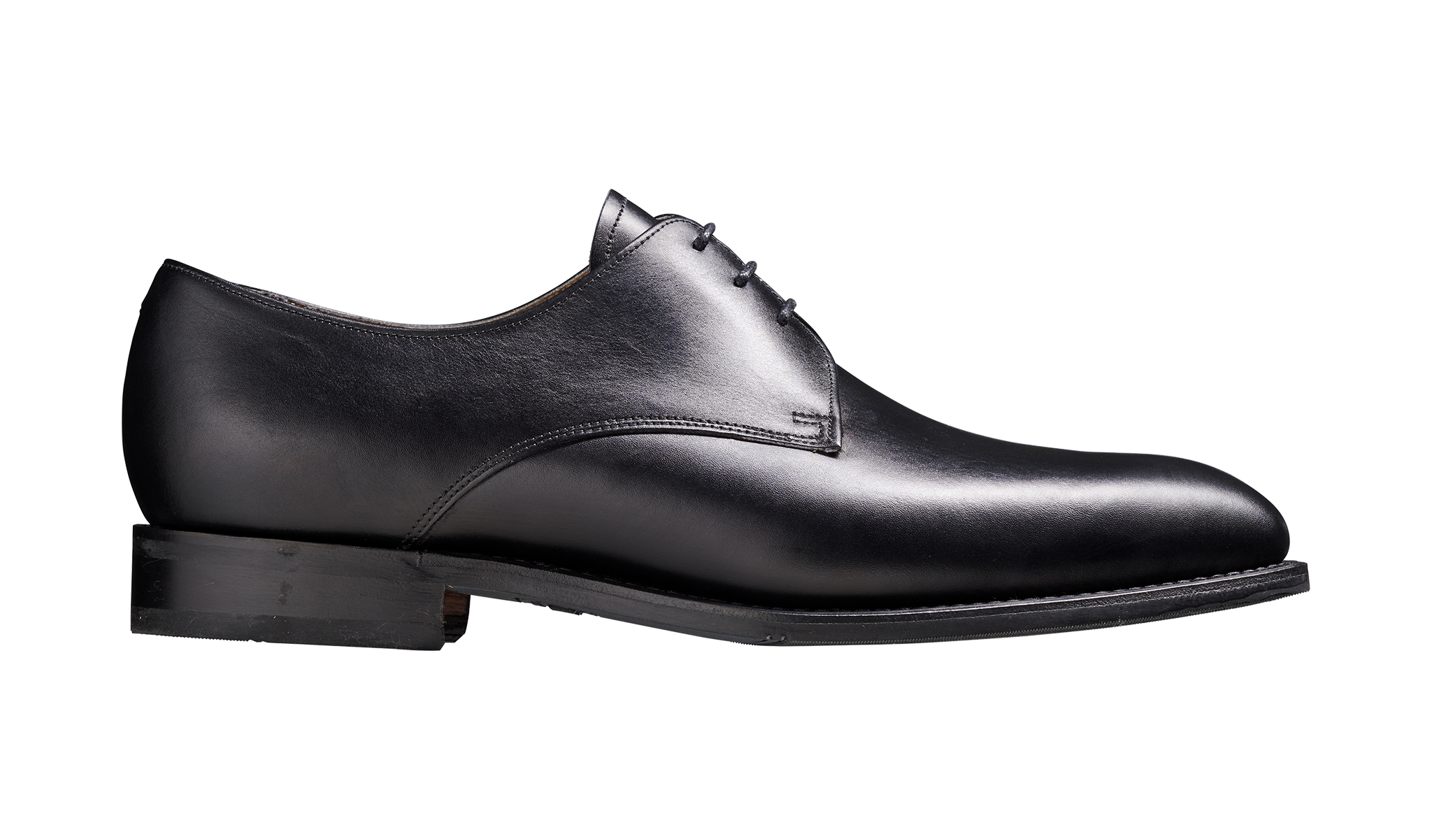 St. Austell Black Calf Mens Derby Shoes Barker Shoes UK
