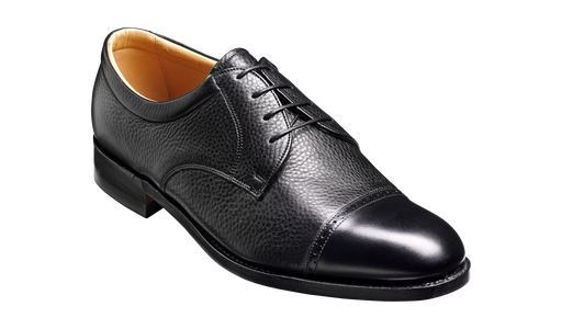 Staines Black Softie Mens Derby Shoes Barker Shoes UK
