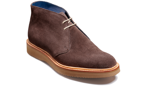 Ted - Dark Brown Suede