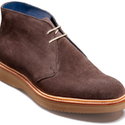 Ted - Dark Brown Suede