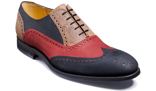 Valiant Black Burgundy Tan 5.5
