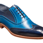 Valiant Multi - Navy / Blue Hand Painted