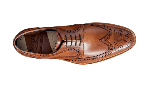 Victor - Brown Hand Painted