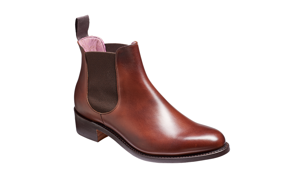 Violet - Walnut Calf / Brown Elastic