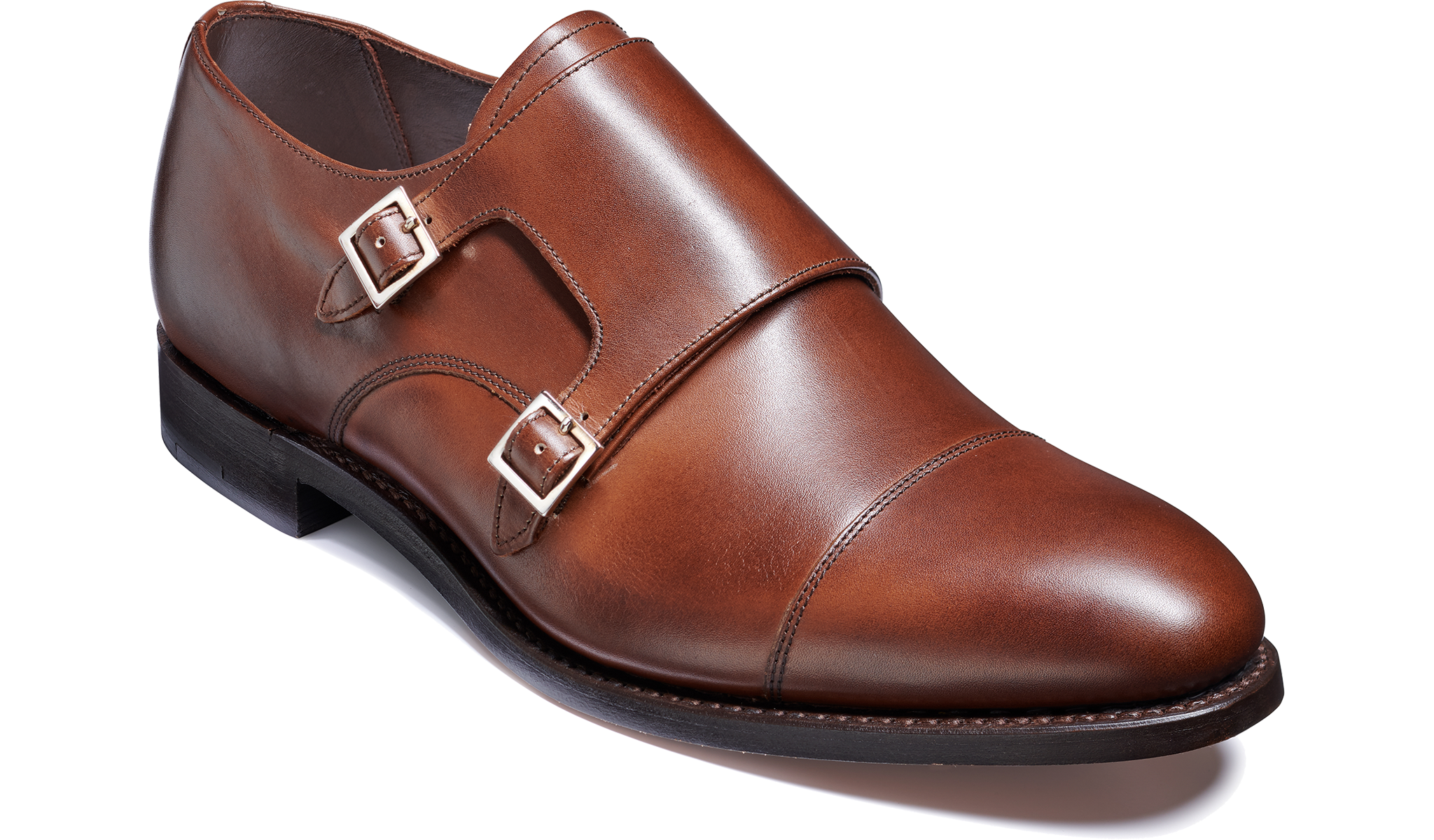 Cheap double sales monk strap shoes