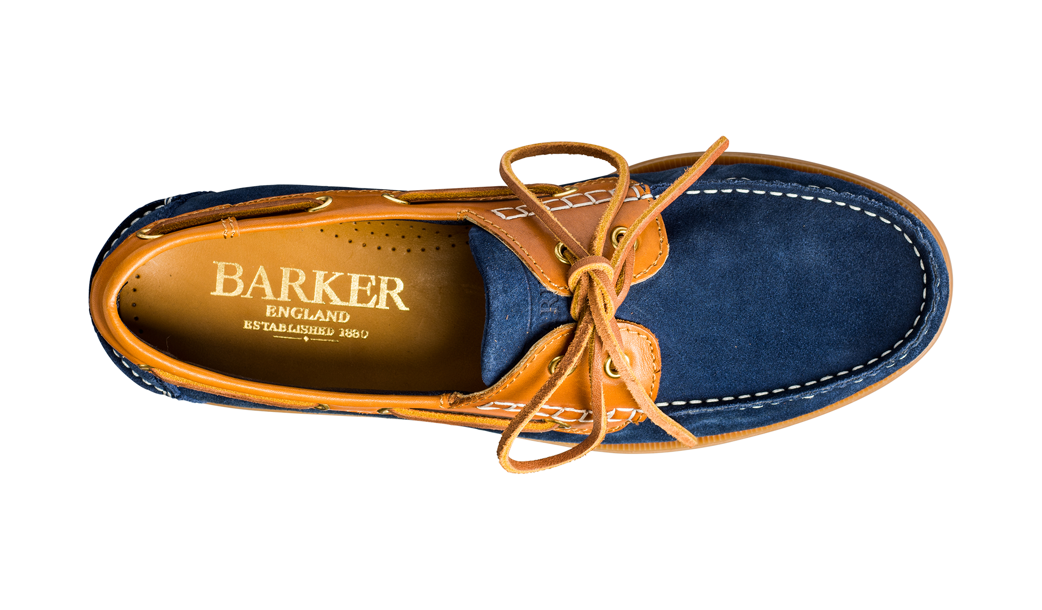 Navy blue sperry shoes top