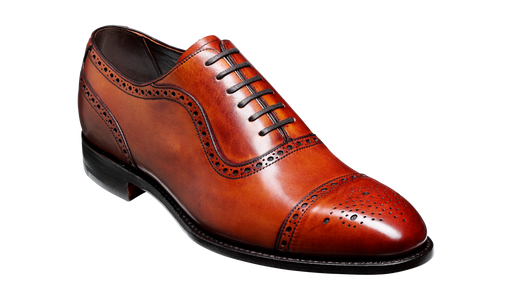 Warrington Rosewood Calf Barker Shoes UK