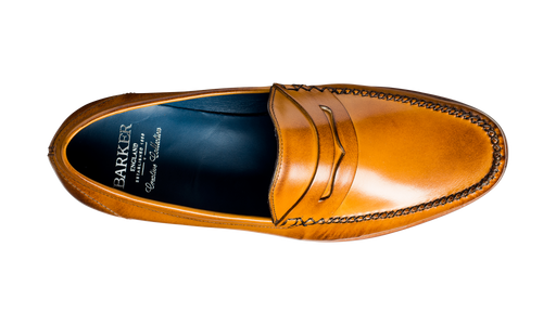 William Cedar Calf Mens Loafer Barker Shoes UK
