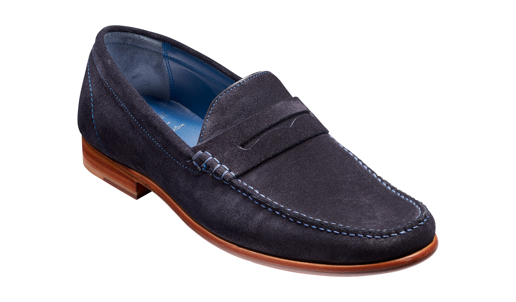 Suede navy hotsell blue loafers